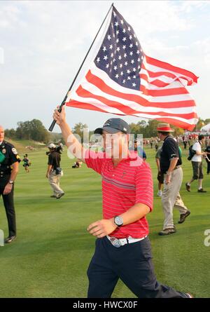 ANTHONY KIM 37ÈME RYDER CUP VALHALLA LOUISVILLE KENTUCKY USA 21 Septembre 2008 Banque D'Images