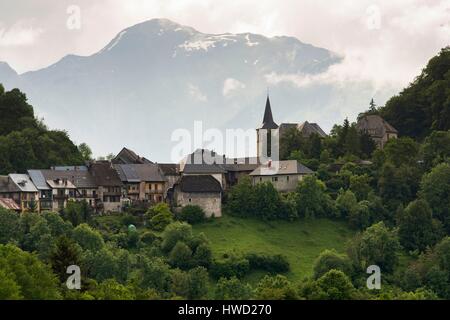 France, Savoie, le Chatelard, vallée des Bauges Banque D'Images