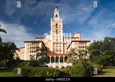 United States, Florida, Coral Gables, le Biltmore Hotel Banque D'Images