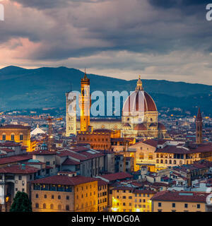 La cathédrale Duomo de Florence Banque D'Images