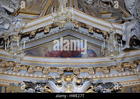 Dieu le Père, de l'église dei Santi XII Apostoli à Rome, Italie le 04 septembre 2016. Banque D'Images