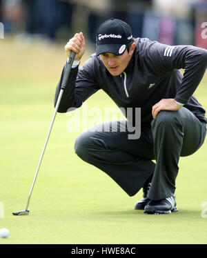 JUSTIN ROSE ROYAL BIRKDALE SOUTHPORT ANGLETERRE ANGLETERRE 19 Juillet 2008 Banque D'Images