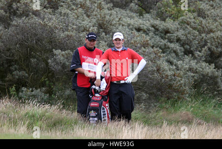 JUSTIN ROSE ROYAL BIRKDALE SOUTHPORT ANGLETERRE ANGLETERRE 18 Juillet 2008 Banque D'Images