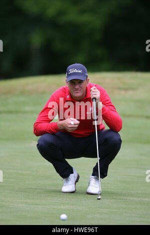 ROBERT KARLSSON BMW PGA Championship WENTWORTH CLUB SURREY ENGLAND 25 Mai 2008 Banque D'Images