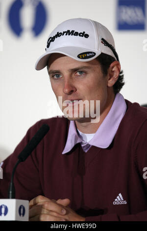 JUSTIN ROSE ROYAL BIRKDALE SOUTHPORT ANGLETERRE ANGLETERRE 17 Juillet 2008 Banque D'Images