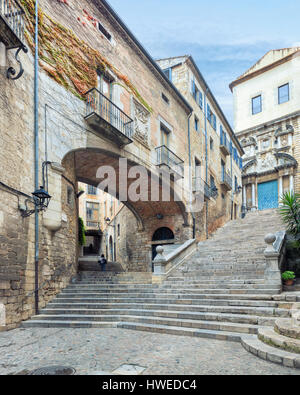 Catedral de Santa Maria Girona Banque D'Images