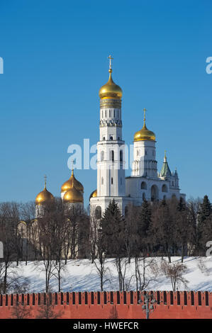 Clocher d'Ivan le Grand, l'hypothèse beffroi et le Kremlin de Moscou, l'annexe Filaret, construit dans les années 1505-1508, l'objet du patrimoine culturel Banque D'Images