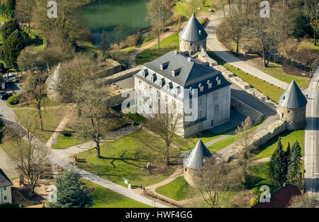 Château Hardenberg, district Velbert-Neviges, Velbert, Ruhr, Rhénanie du Nord-Westphalie, Allemagne, Schloss Hardenberg, Stadtteil Velbert-Neviges, Velbe Banque D'Images