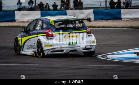 BTCC Donington 2017 Banque D'Images