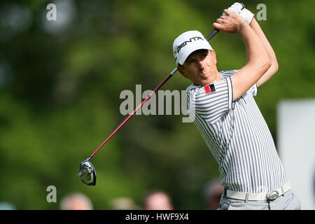 CHRISTIAN CEVAER FRANCE CAP FRANCE WENTWORTH CLUB SURREY ENGLAND 21 Mai 2010 Banque D'Images