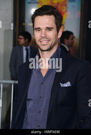 Los Angeles, USA. Mar 20, 2017. David Walton en arrivant à la première au puces de théâtre chinois de Grauman à Los Angeles. Le 20 mars 2017. Credit : Tsuni/USA/Alamy Live News Banque D'Images