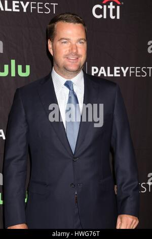 Los Angeles, CA, USA. Mar 21, 2017. Chris O'Donnell devant le hall des arrivées pour NCIS : LOS ANGELES à 34e édition Paleyfest Los Angeles, le Kodak Theater à Hollywood et Highland Center, Los Angeles, CA, 21 mars 2017. Credit : Priscilla Grant/Everett Collection/Alamy Live News Banque D'Images