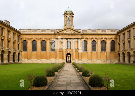 Queens College Oxford, Oxford University Oxford UK Banque D'Images