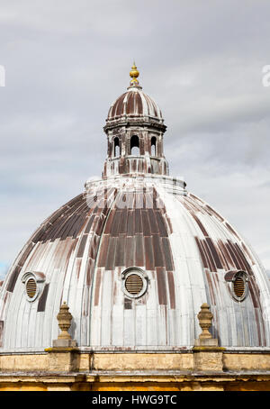 Radcliffe Camera toit, Oxford, Oxfordshire, UK Banque D'Images