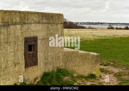 Tambourin - East Mersea Banque D'Images