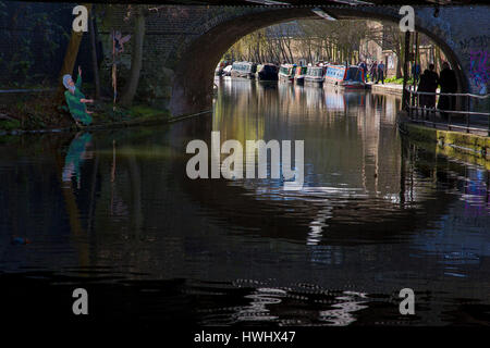 regents canal Londres Royaume-Uni Banque D'Images