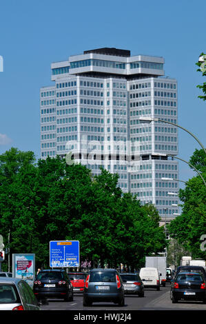 Hochhaus, Deutsche Rentenversicherung, Hohenzollerndamm, Wilmersdorf, Berlin, Deutschland Banque D'Images