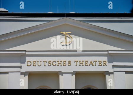 Deutsches Theater, Schumannstrasse, Mitte, Berlin, Deutschland Banque D'Images