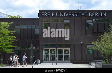 , Freie Universitaet Rostlaube, Habelschwerdter Allee, Dahlem, Steglitz-Zehlendorf, Berlin, Deutschland Banque D'Images