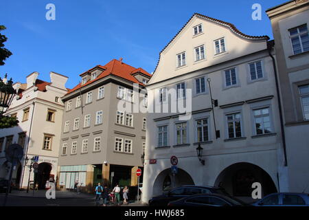 Certains l'architecture dans la zone de la vieille ville de Prague Banque D'Images