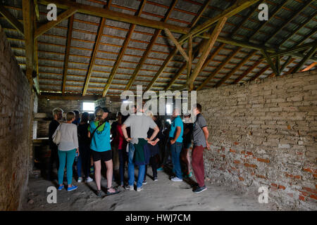 Konzentrationslager Auschwitz-Birkenau Baracke,,, Auschwitz, Polen Banque D'Images