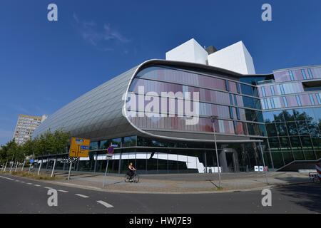 Erweiterungsbau, La Deutsche Nationalbibliothek, Deutscher Platz, Leipzig, Saxe, Allemagne Banque D'Images