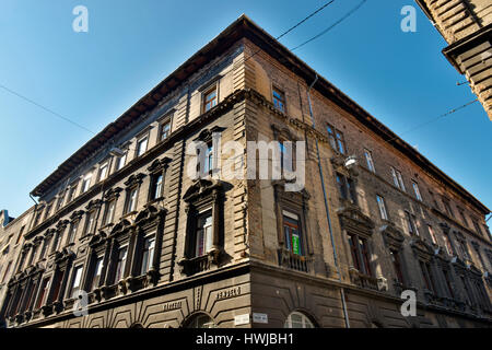 , Altbau Sziv utca, Budapest, Hongrie Banque D'Images