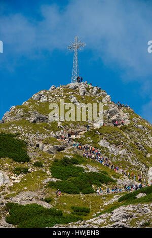 Berg Giewont, Hohe Tatra, Polen Banque D'Images