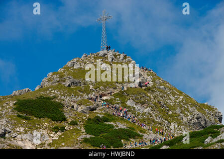 Berg Giewont, Hohe Tatra, Polen Banque D'Images