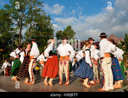 Bergfolklore Festival der, Zakopane, Pologne Banque D'Images