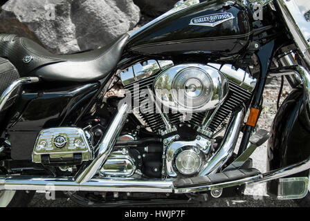 Harley Davidson Road King Banque D'Images