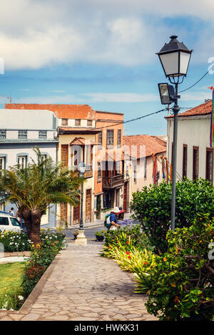 La Orotava, Tenerife, Espagne - 11 juin 2015 : Le centre historique de la ville de La Orotava, Tenerife Island, Espagne Banque D'Images