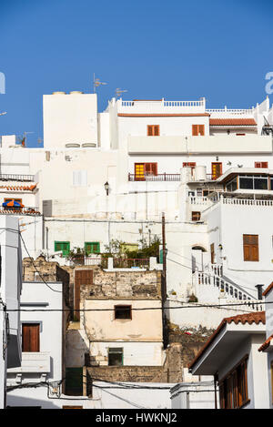 Petite ville Puerto de Mogan dans le sud de Gran Canaria île espagnole, la plus belle ville de l'île avec moins de touristes parfait se détendre Banque D'Images