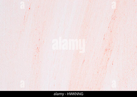 L'abstraction Pastel, blanc avec des veines rouges. La texture et l'arrière-plan Banque D'Images