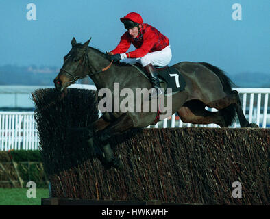 Victoires convaincantes HENNESSY GOLD CUP CHEVAL 01 Décembre 1993 Banque D'Images