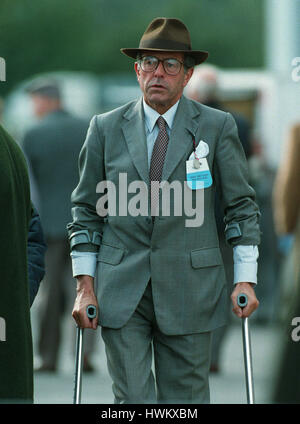 LORD ZETLAND PRÉSIDENT DE REDCAR HIPPODROME 04 Octobre 1994 Banque D'Images