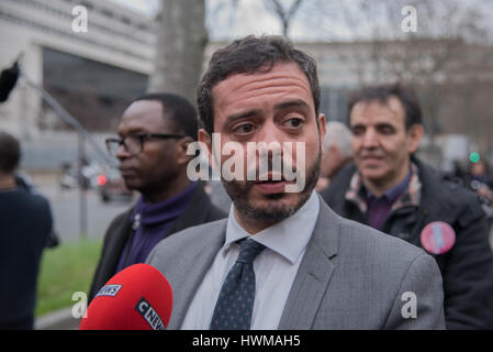 Paris - Razzy Hammadi - homme politique français. Banque D'Images