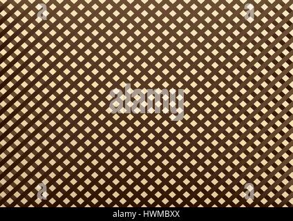 Diagonale de décoration design pattern pour une clôture Illustration de Vecteur