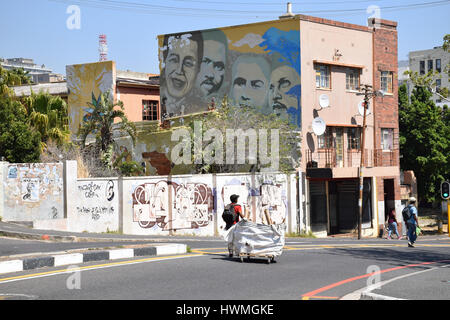 Site du District Six Jazz Cafe, Cape Town, Afrique du Sud Banque D'Images