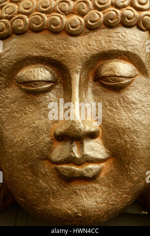 Statue de Bouddha décoratif pour le jardin. Banque D'Images