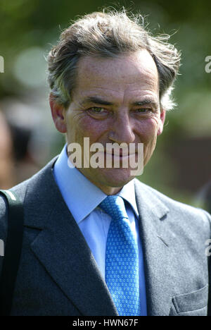 LUCA CUMANI entraîneur de chevaux de course 25 Mai 2002 Banque D'Images