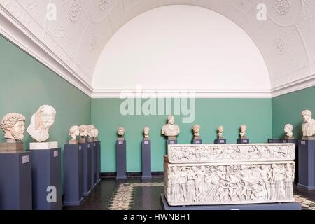 Le Danemark, la Nouvelle-Zélande, Copenhague, Ny Carlsberg Glyptotek, musée fondé en 1897 par le fils du fondateur de la brasserie Carlsberg et conçu par l'architecte Vilhelm Dahlerup, l'Antiquité romaine Banque D'Images