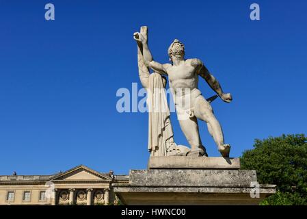 La France, l'Oise, Compiègne, palais impérial de Napoléon 3 Banque D'Images