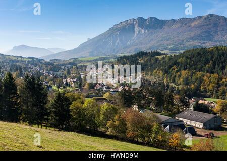 France, Isère, Trieves, Monestier de Clermont Banque D'Images