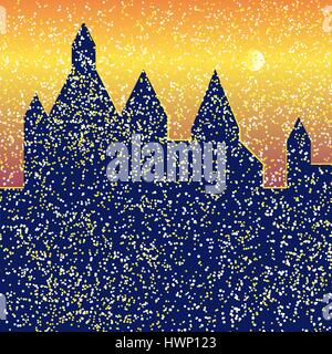 Château lumineux Illustration de Vecteur
