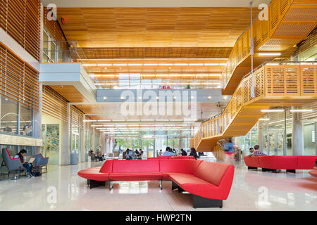 Bill et Melinda Gates complexe de l'informatique à l'Université du Texas à Austin, Texas, États-Unis. Banque D'Images