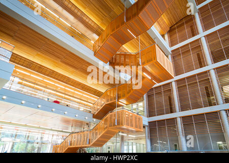 Bill et Melinda Gates complexe de l'informatique à l'Université du Texas à Austin, Texas, États-Unis. Banque D'Images