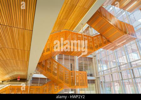 Bill et Melinda Gates complexe de l'informatique à l'Université du Texas à Austin, Texas, États-Unis. Banque D'Images