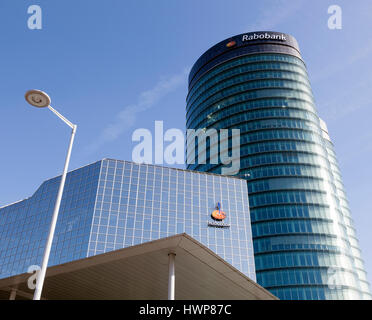 Utrecht, Pays-Bas, 15 mars 2017 : rabobank siège social à ville néerlandaise d'Utrecht aux Pays-Bas Banque D'Images