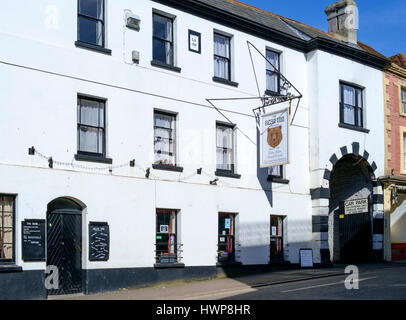 Vues de la ville de Wincanton en somerset England UK. The Bear Inn Banque D'Images